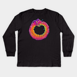 Dungeon Weed Ouroboros Kids Long Sleeve T-Shirt